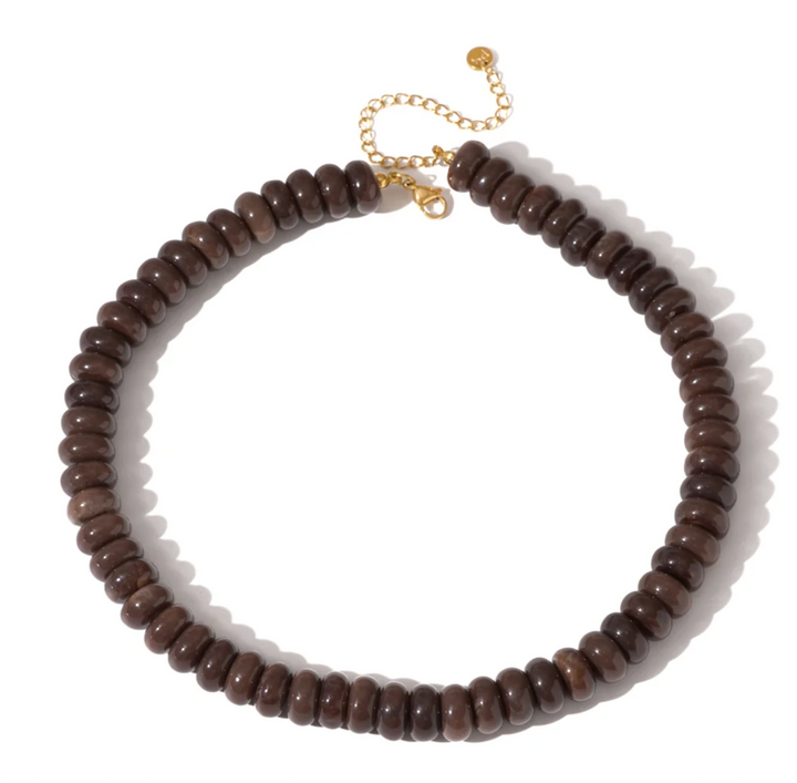 Dana Donut Bead Necklace