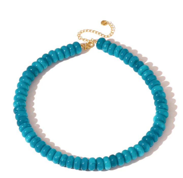 Dana Donut Bead Necklace