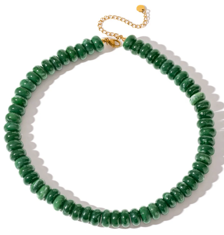 Dana Donut Bead Necklace