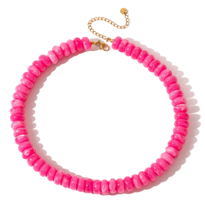 Dana Donut Bead Necklace