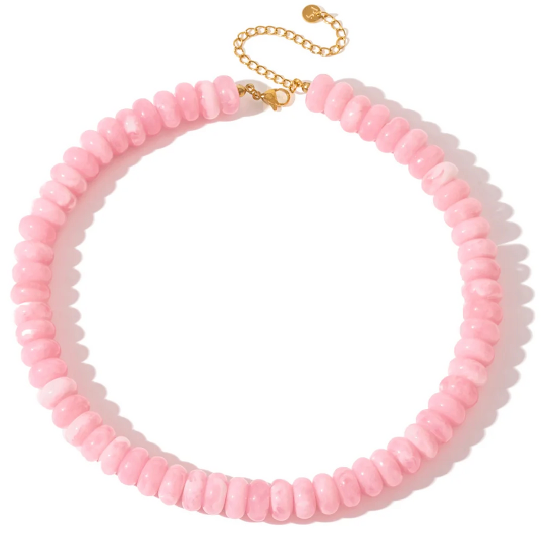 Dana Donut Bead Necklace