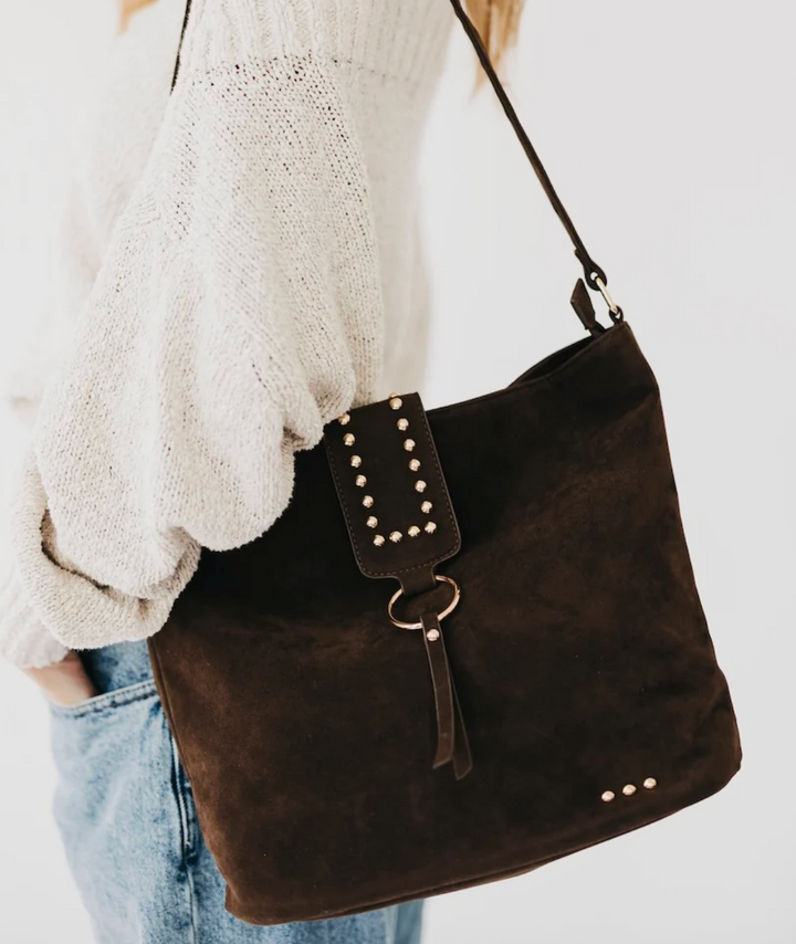 Rosemary Suede Bucket Bag
