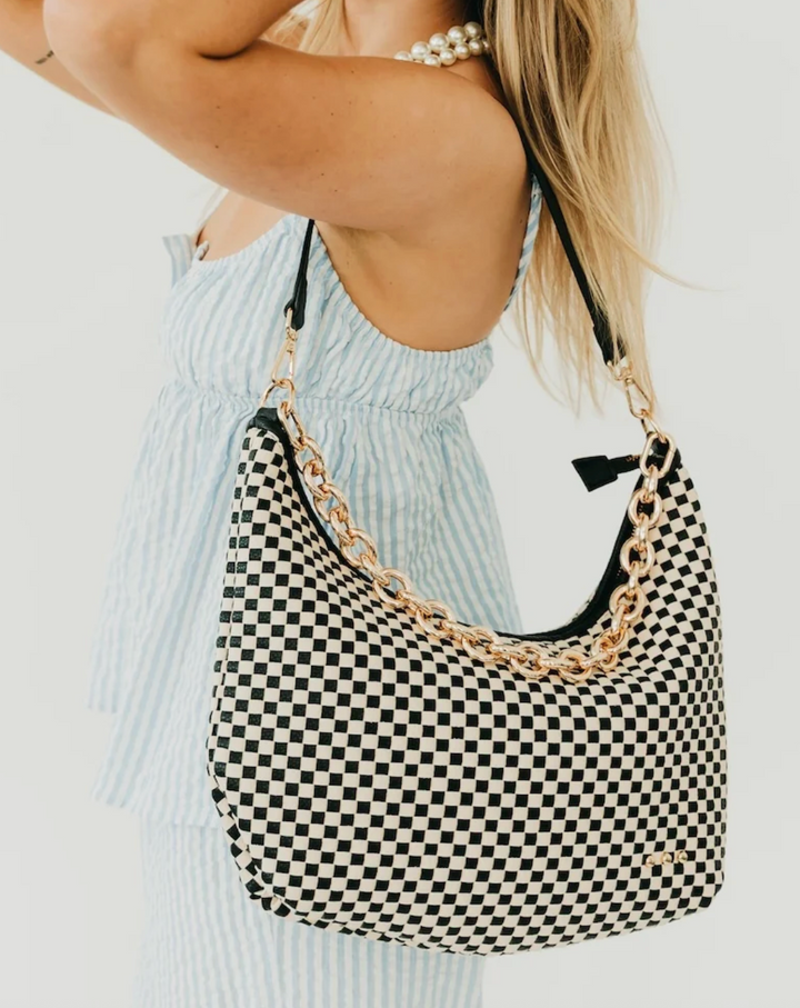 Sienna Slouchy Woven Shoulder Bag