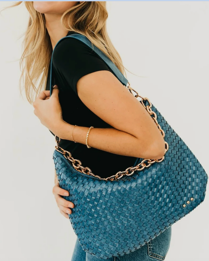 Sienna Slouchy Woven Shoulder Bag