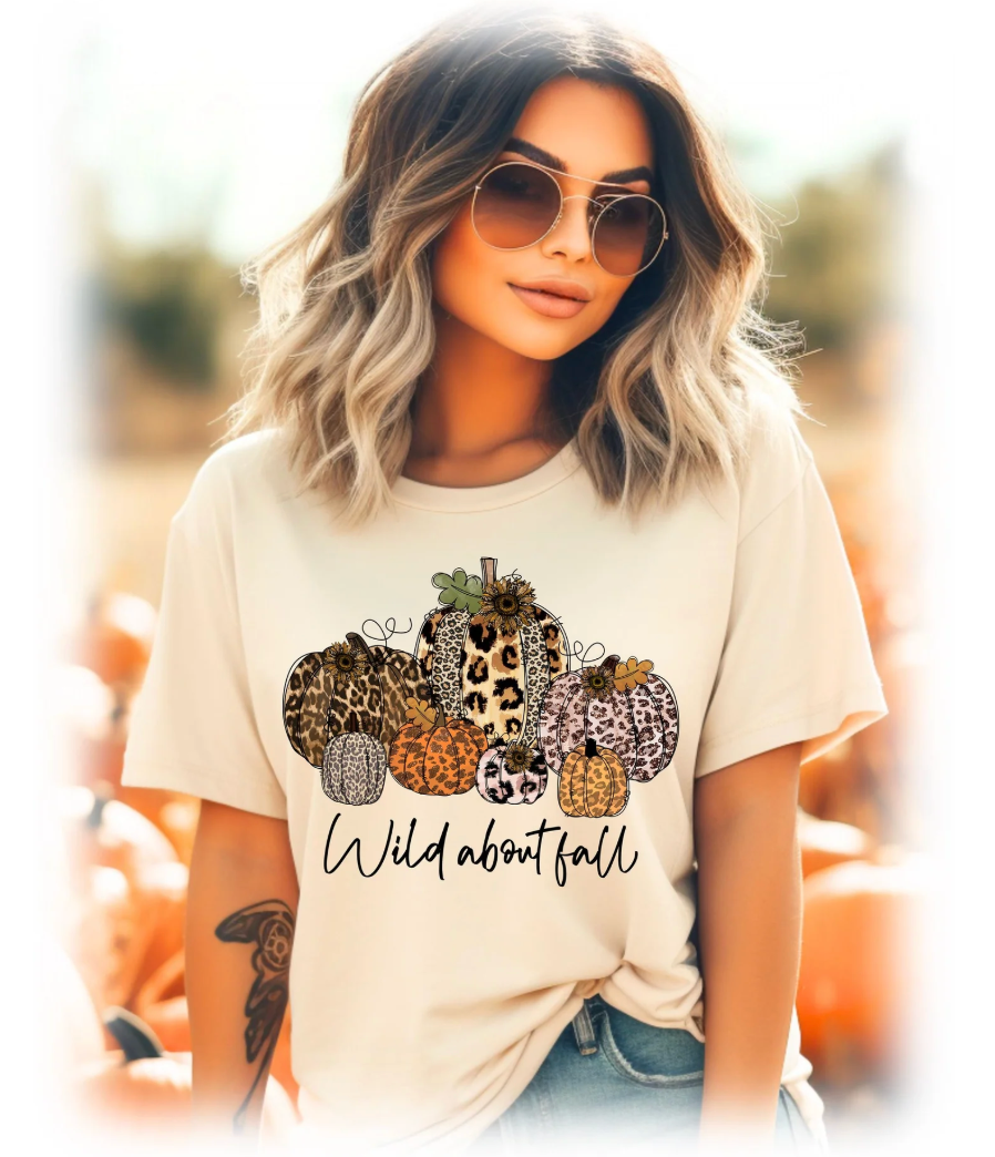 Wild About Fall Bling T
