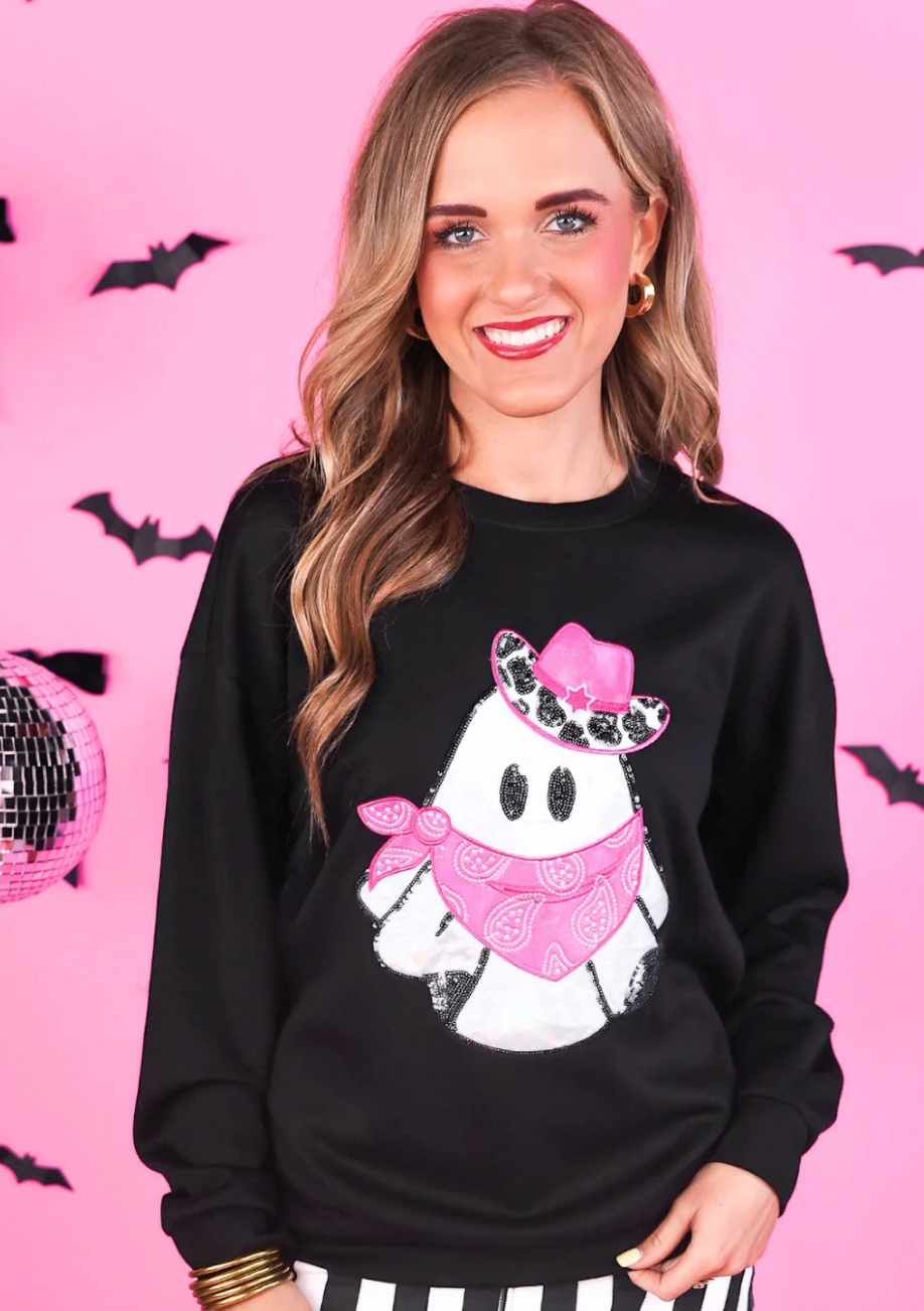 Yee Haw GiGi Foil Pullover
