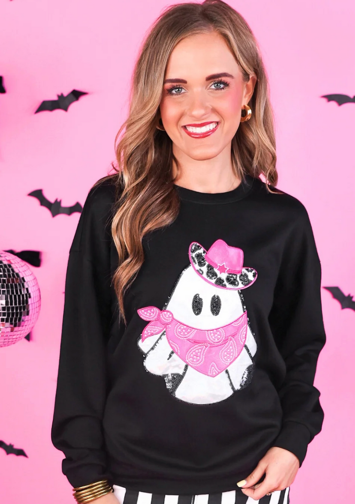 Yee Haw GiGi Foil Pullover