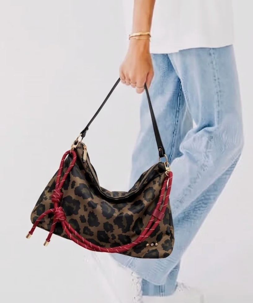 Nikki Nylon Slouchy Shoulder Bag
