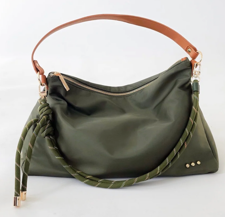 Nikki Nylon Slouchy Shoulder Bag