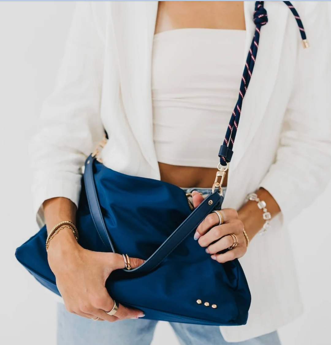 Nikki Nylon Slouchy Shoulder Bag