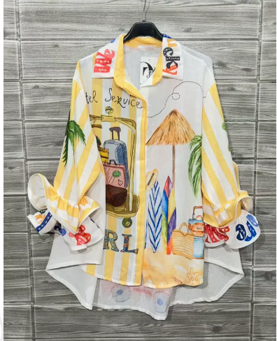 Vacay Printed Blouse