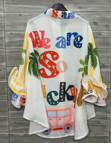 Vacay Printed Blouse
