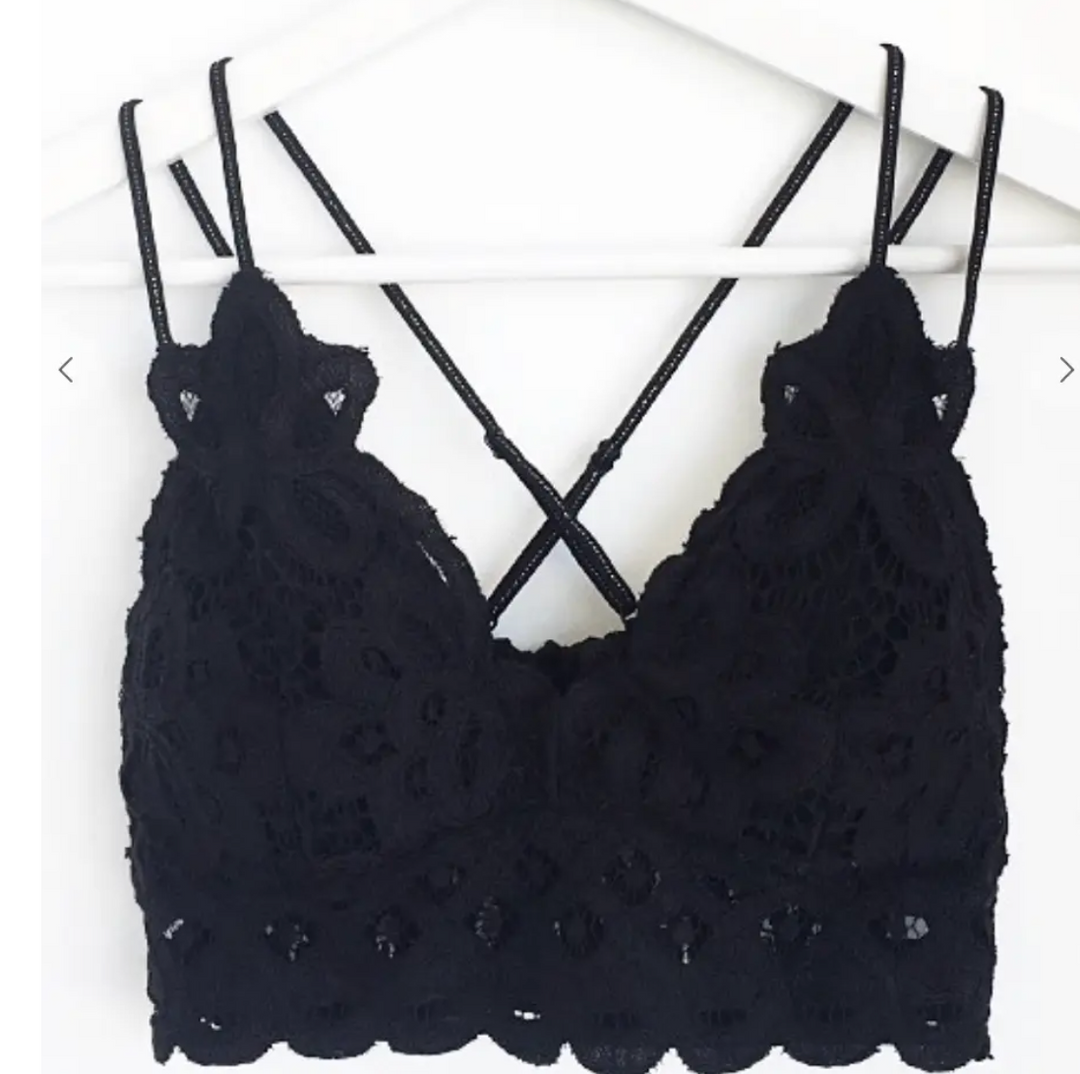 Glamour & Bloom Bralettes (Multiple Colors & PLUS )