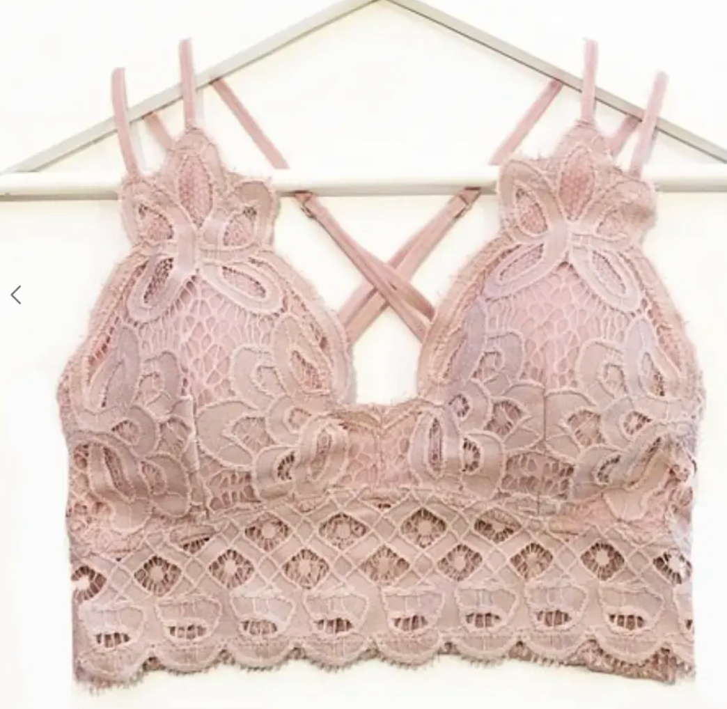 Glamour & Bloom Bralettes (Multiple Colors & PLUS )
