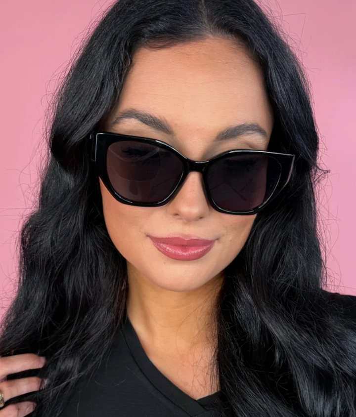 Malibu Mood Sunglasses- Brown Tortoise & Black