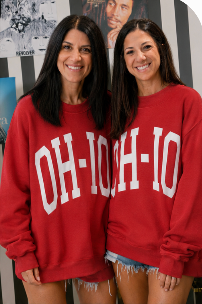 PRE ORDER OH-IO Reversible Mock Sweatshirt