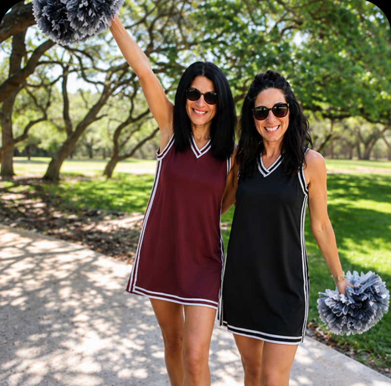 Sideline Tunic Biker Set (4 colors)