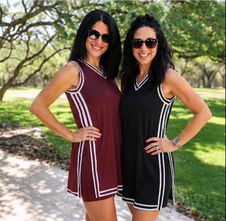 Sideline Tunic Biker Set (4 colors)