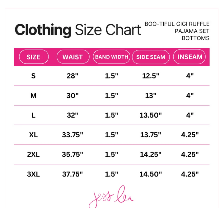 PREORDER- Boo-tiful GiGi Ruffle Pajama Set