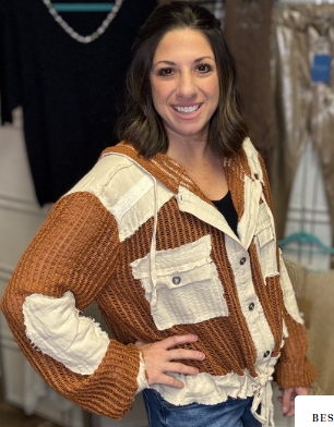 Our Favorite Open Weave POL Jacket