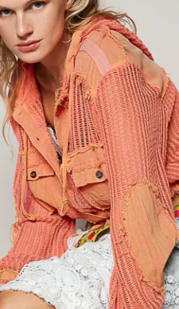 Our Favorite Open Weave POL Jacket