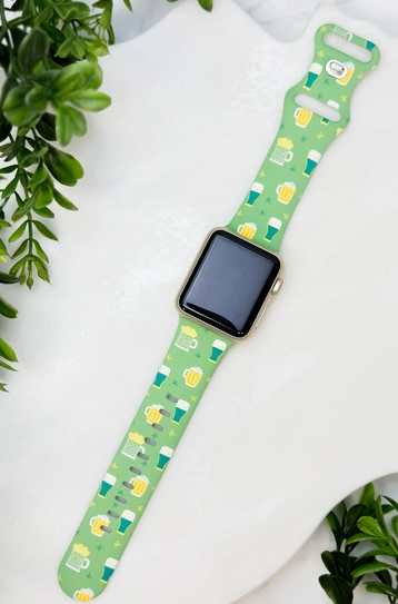 St. Patrick’s Day Pattern Apple Watch Band