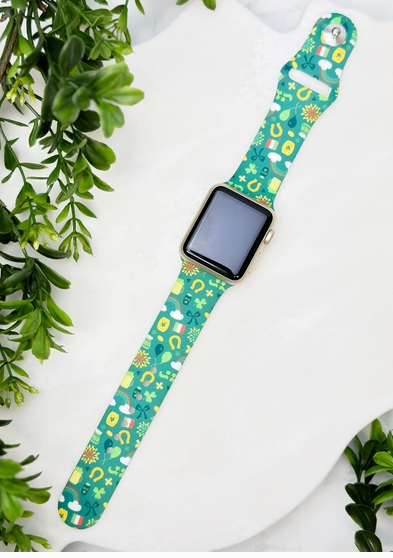 St. Patrick’s Day Pattern Apple Watch Band