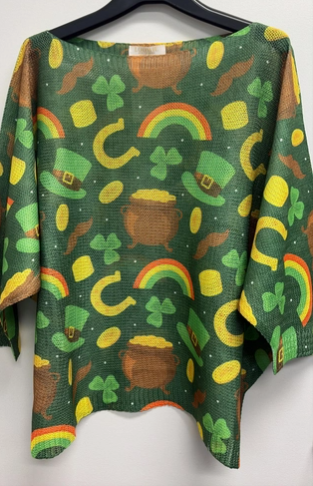 St. Patrick Lucky Clover Sweater