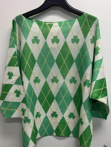 St. Patrick Lucky Clover Sweater
