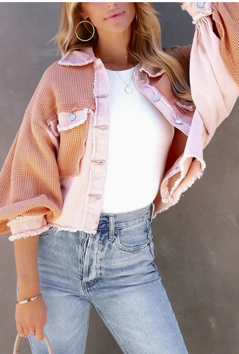 The Everyday Edge Waffle Jacket