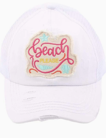 Distressed Pony Baseball Cap