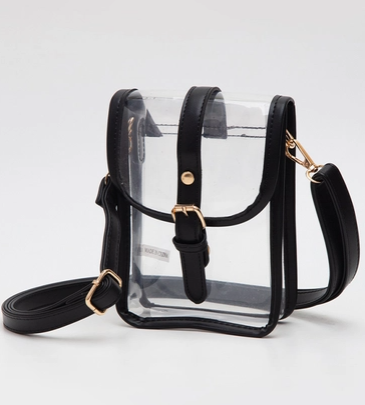 Clear Cross Body Stadium Concert Transparent Handbag