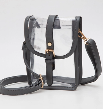 Clear Cross Body Stadium Concert Transparent Handbag