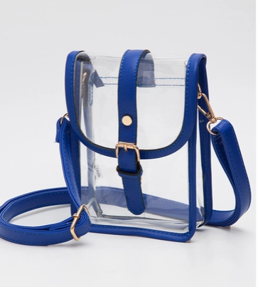 Clear Cross Body Stadium Concert Transparent Handbag