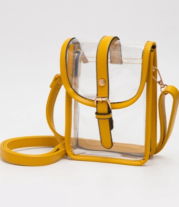 Clear Cross Body Stadium Concert Transparent Handbag
