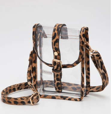 Clear Cross Body Stadium Concert Transparent Handbag