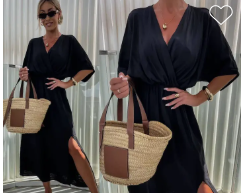 Italian Wrap Maxi Summer Dress LOOWIE