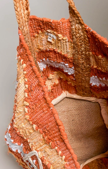 POL Beach Letter Woven Braided Tote Bag (PREORDER 5/29)
