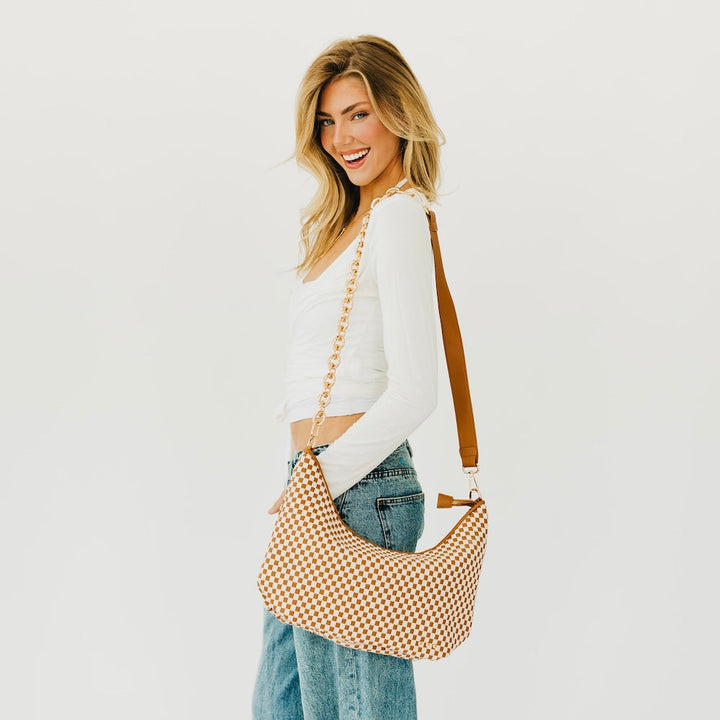 Sienna Slouchy Woven Shoulder Bag - TOP SELLER-Shoulder Bag-Pretty Simple