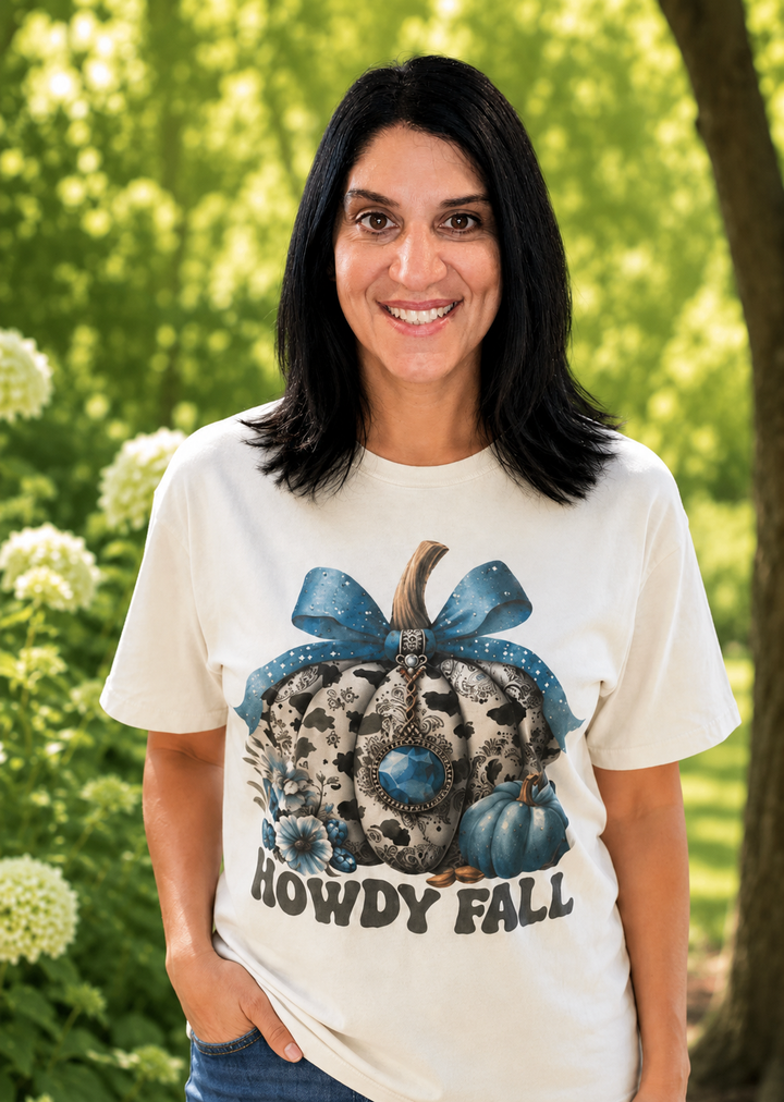 PREORDER Howdy Fall w/ Bling T (plus too)
