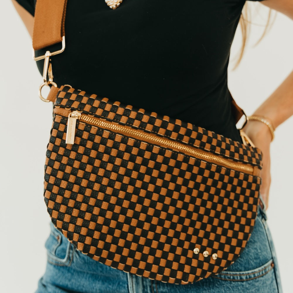 Westlyn Woven Bum Bag Wholesale - TOP SELLER-Bum Bag-Pretty Simple
