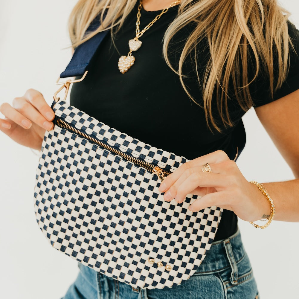 Westlyn Woven Bum Bag Wholesale - TOP SELLER-Bum Bag-Pretty Simple