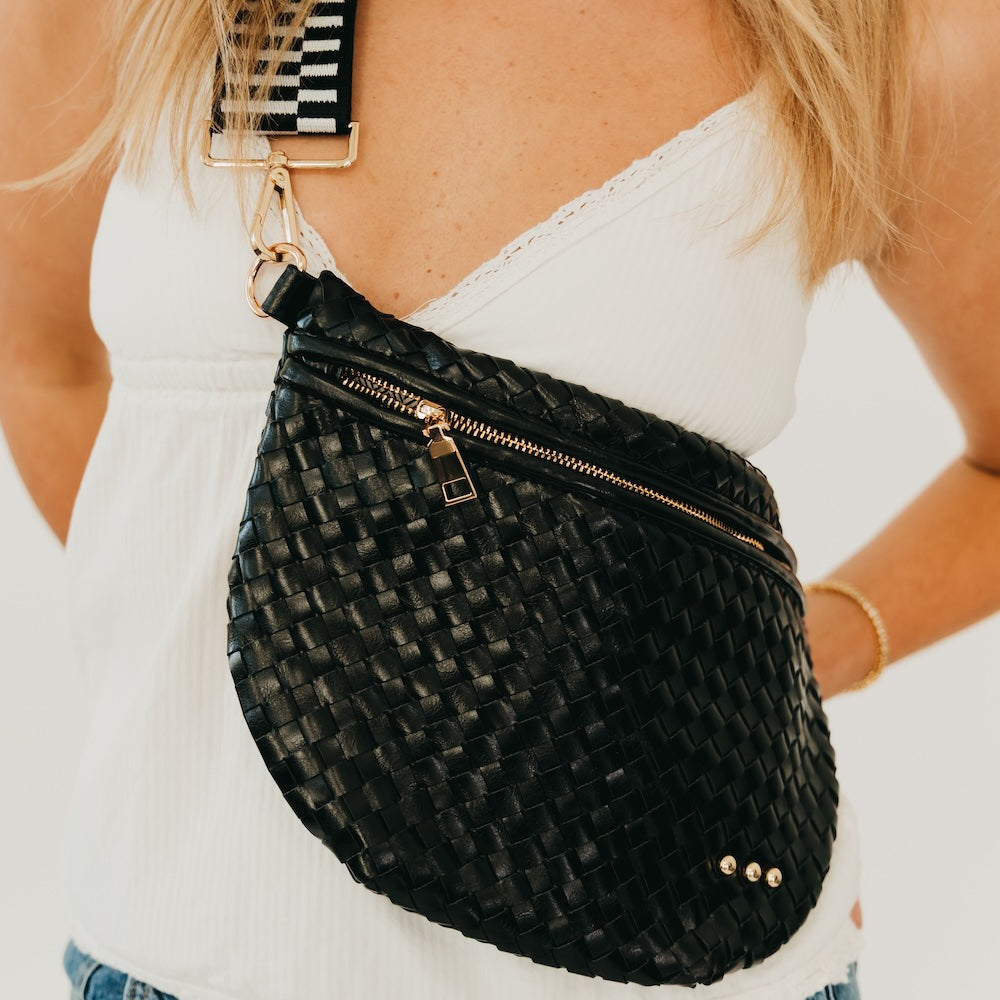 Westlyn Woven Bum Bag Wholesale - TOP SELLER-Bum Bag-Pretty Simple