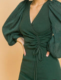 Evergreen Slick Dress