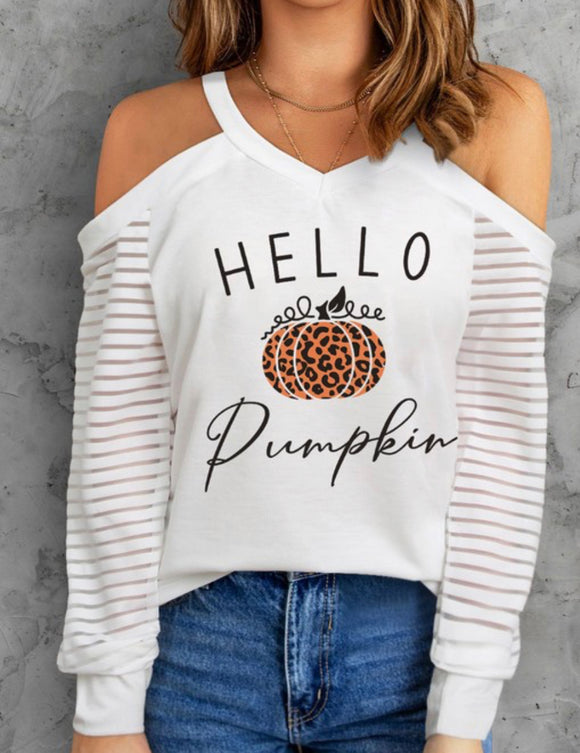Hello Pumpkin Cut Out