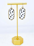 Dalmatian Drop Earrings