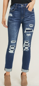 Perfectly Patched Skinnies