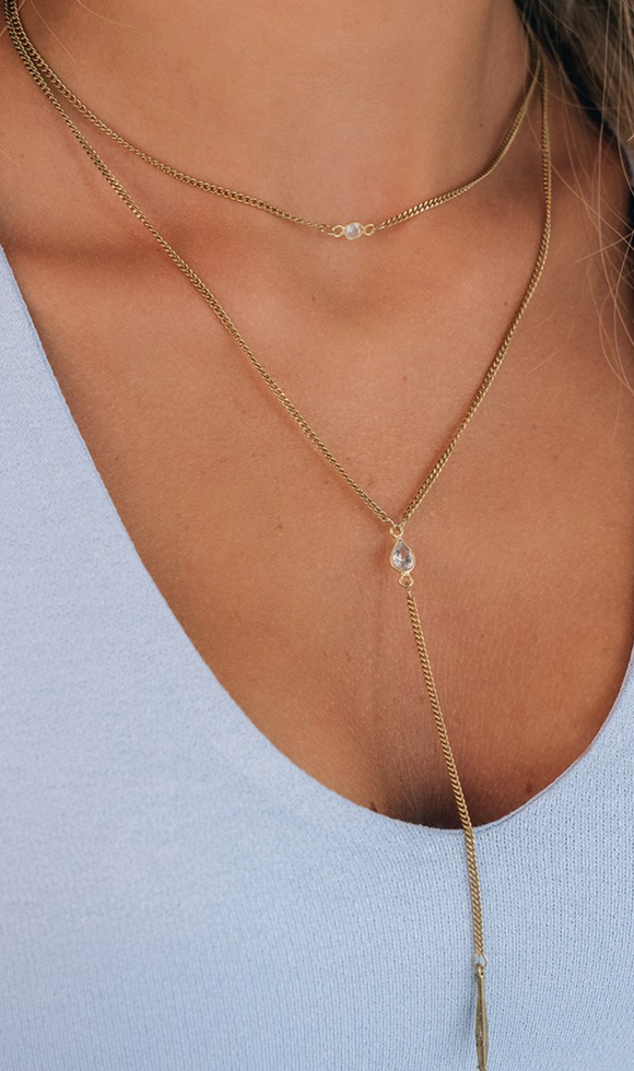Delicate Truth Layered Necklace