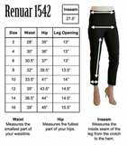 Renuar Pull on Ankle Pant (5 colors)