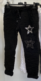 Evening Star Magic Pant (Black & Charcoal)